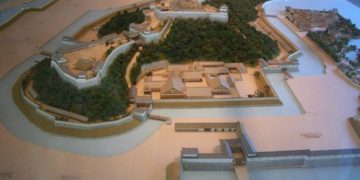 彦根城の模型