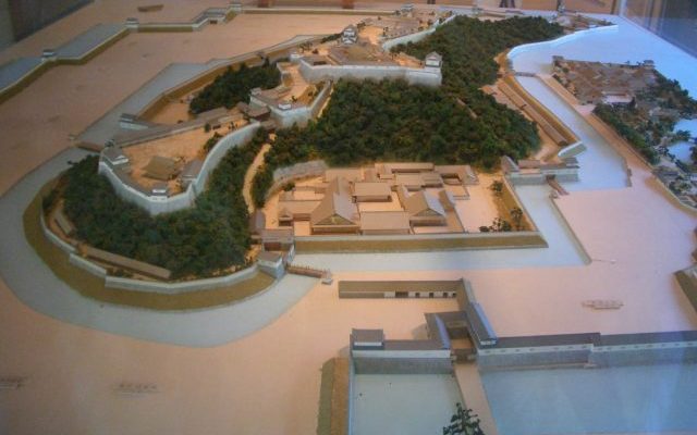 彦根城の模型